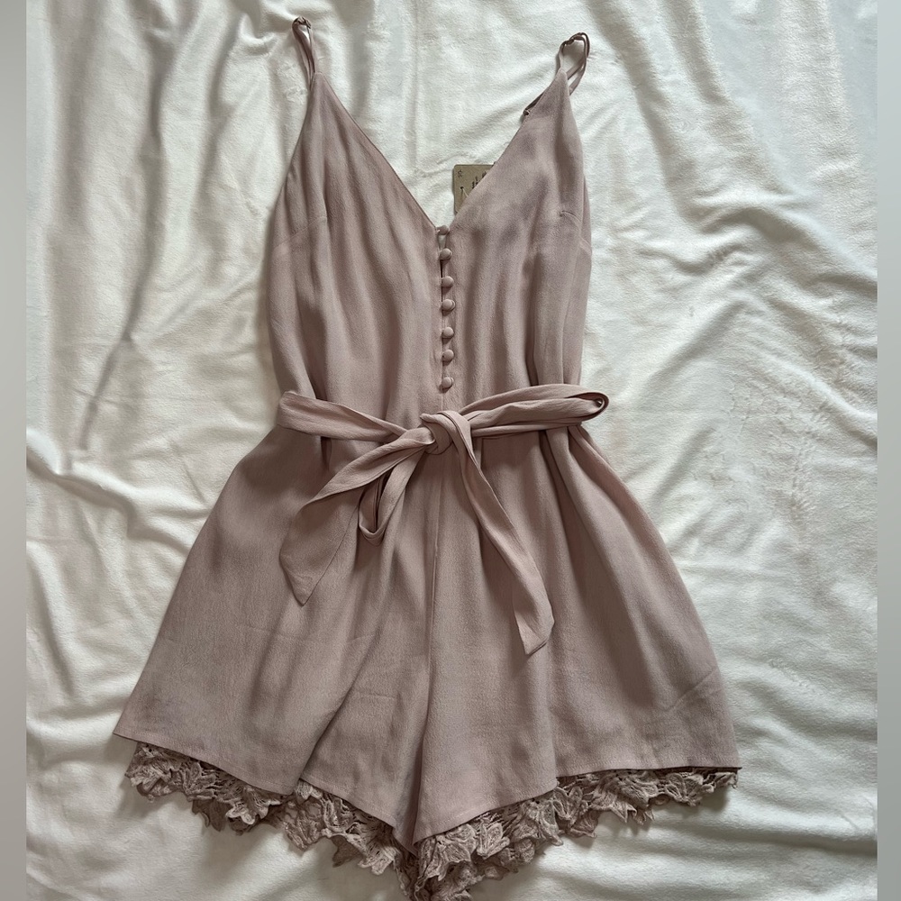 Pink romper